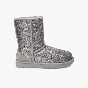 Ugg Classic Short Cosmos Women Classic Boots Silver (2754BETPA)